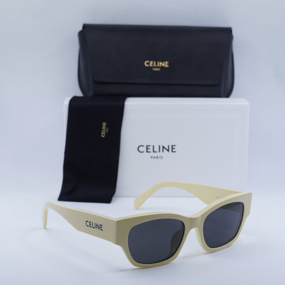 Celine CL40197U 39A Light Brown/Smoke Sunglasses - Exclusive Sale!
